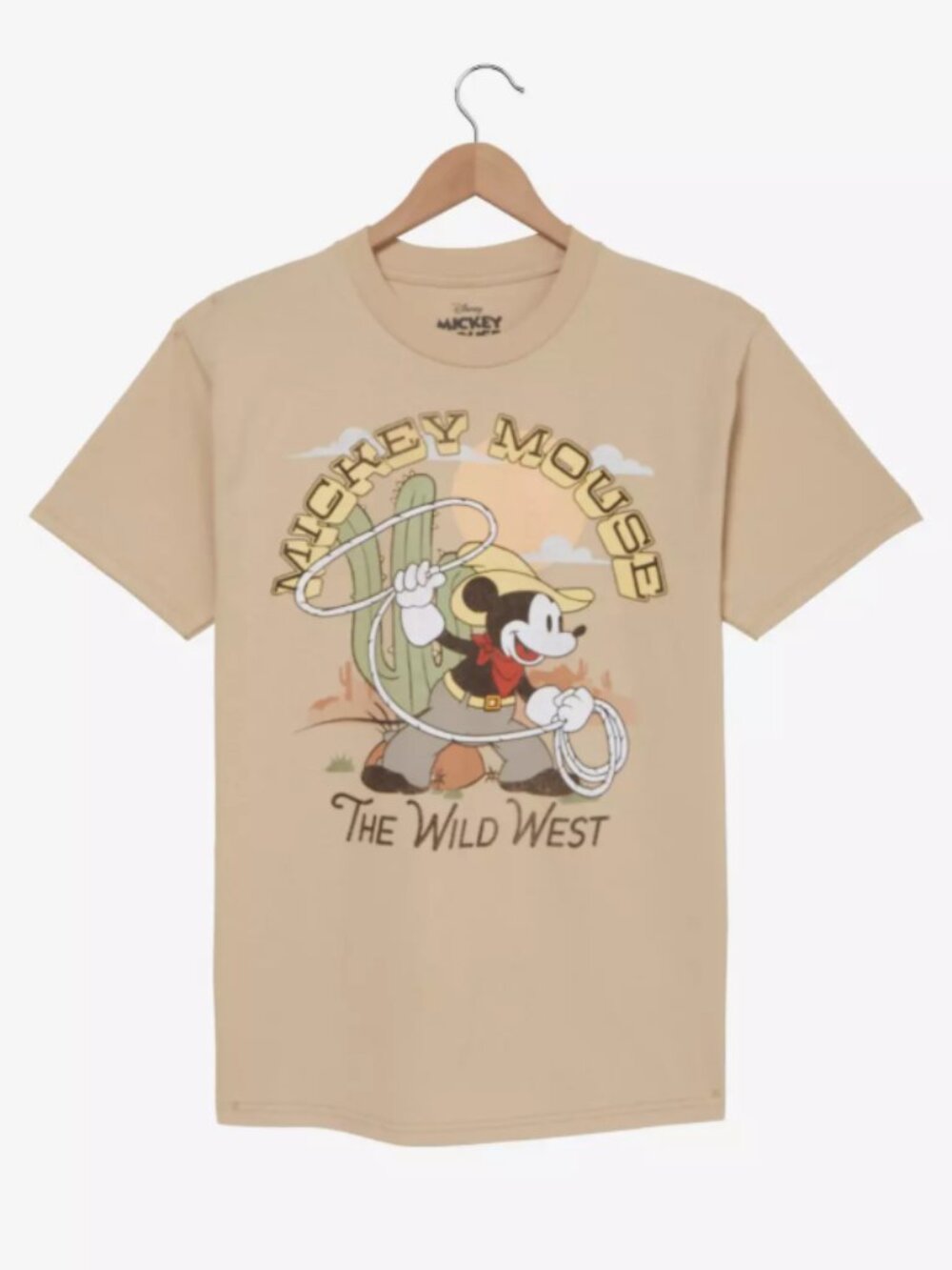 Disney Mickey Mouse Wild West T-Shirt Cowboy